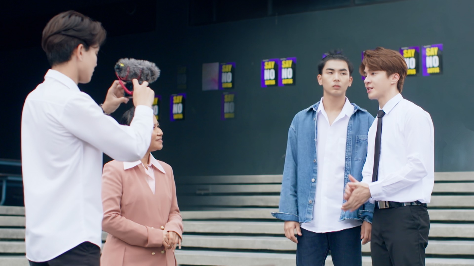 บังเอิญไปมั้ย? “เมฆ-คิม” พักรบแล้วจะพบรักเลยใน "แอบจองรัก EP.2"