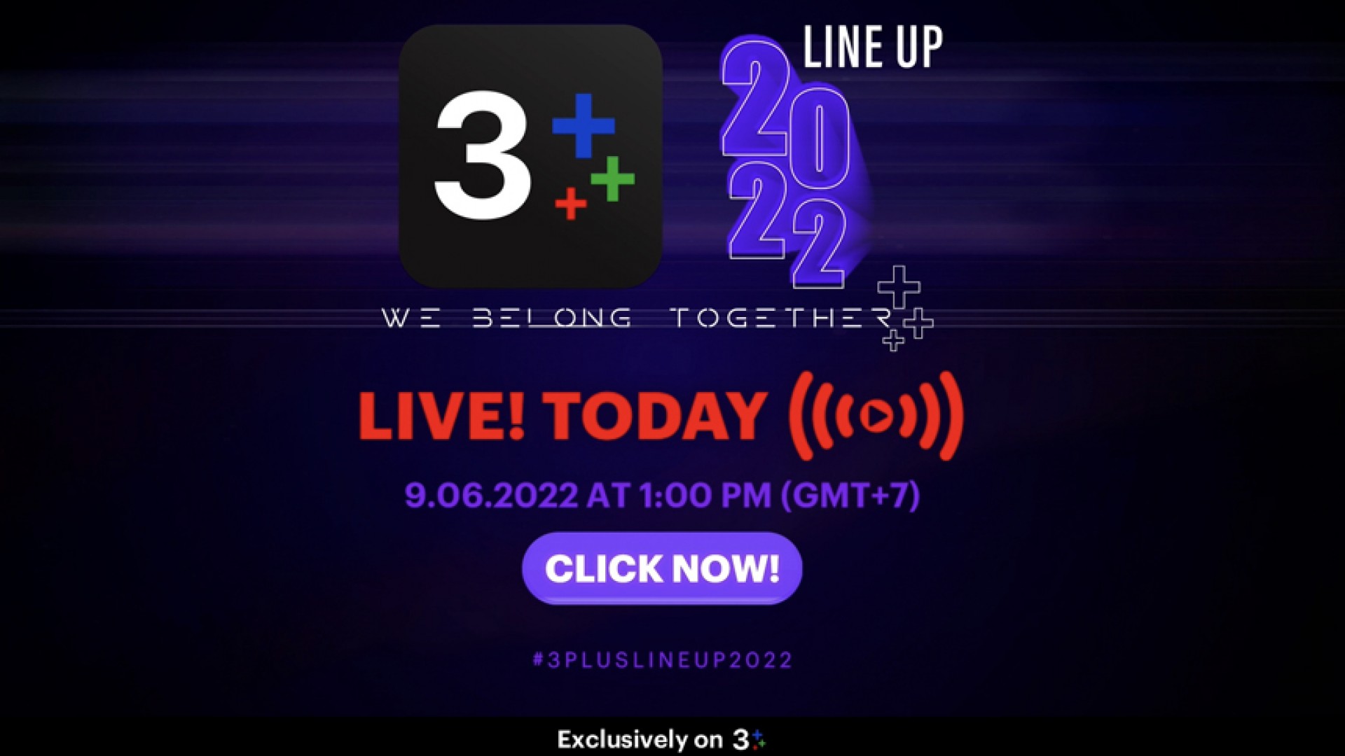 3Plus Line Up 2022
