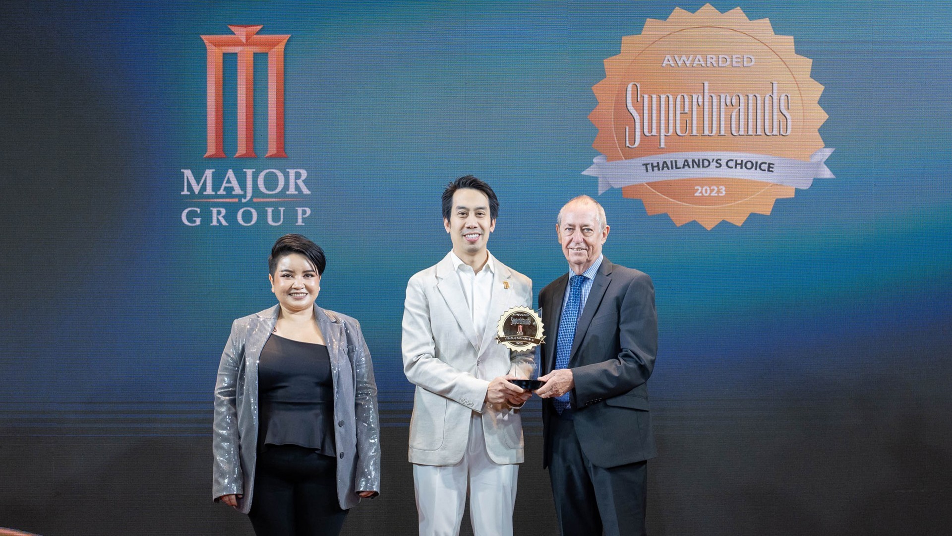 เมเจอร์ ซีนีเพล็กซ์ คว้ารางวัลสุดยอดแบรนด์แห่งปี “Superbrands Thailand 2023”