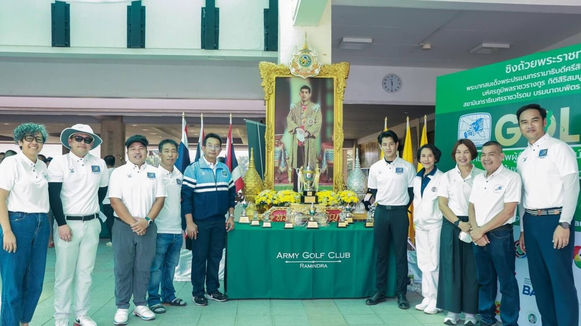 ช่อง 3 เสริมทัพสมาคมช่างภาพผู้สื่อข่าวโทรทัศน์แห่งประเทศไทยฯ  จัดดวลวงสวิงกอล์ฟการกุศลชิงถ้วยพระราชทานพระบาทสมเด็จพระเจ้าอยู่หัว