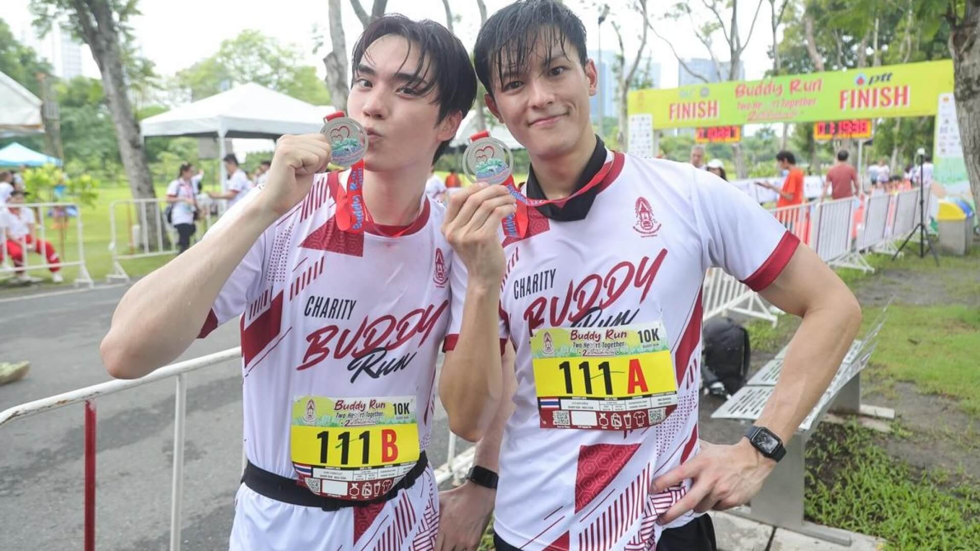 สภาสังคมสงเคราะห์ ฯ จัดวิ่งการกุศล Buddy Run Two heart together ช่อง 3 ร่วมสนับสนุนส่ง มาสุ - ตี๋ ธนพล แสดงพลังคนรักสุขภาพ