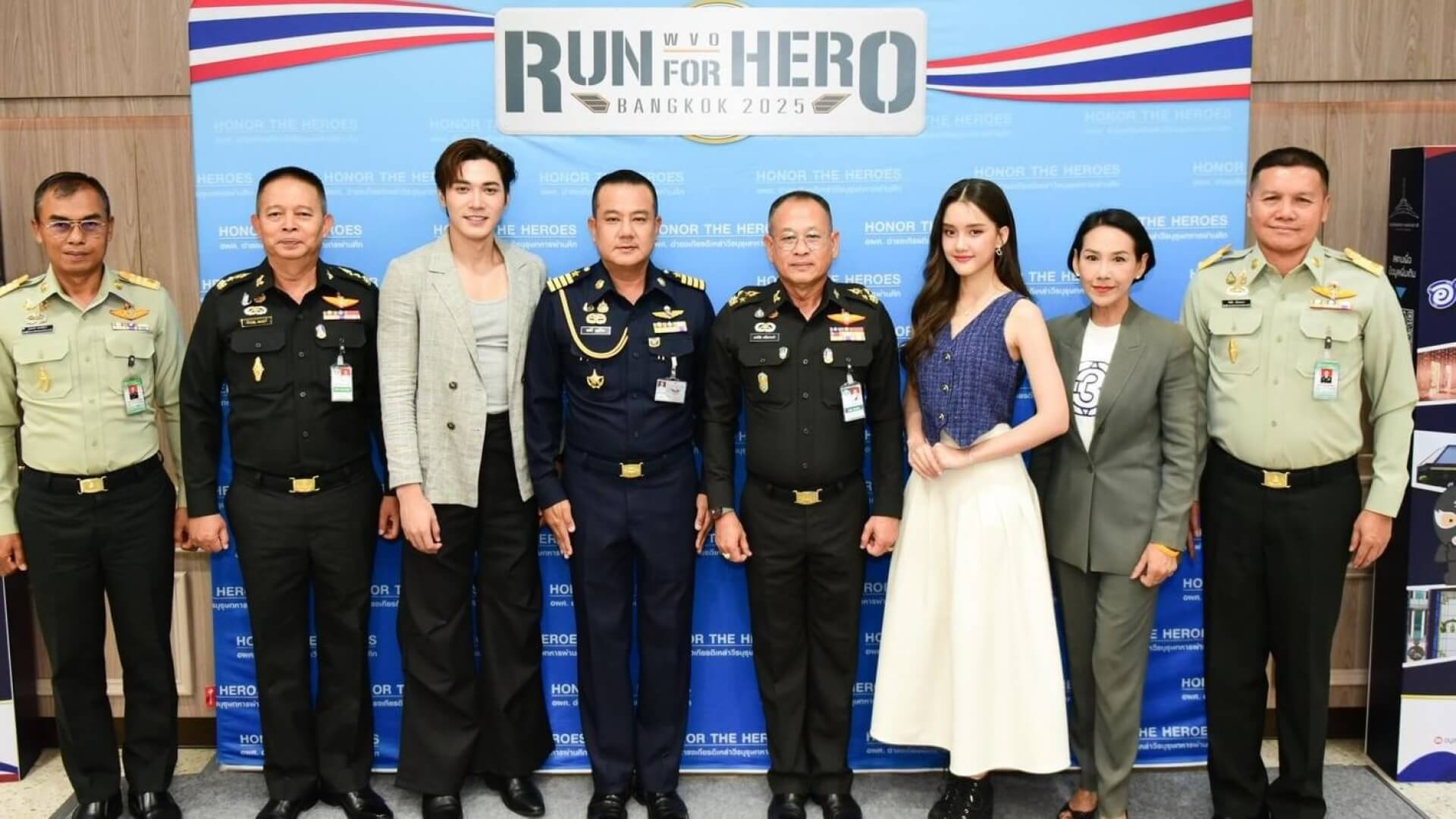 โครงการ เดิน – วิ่ง มินิมาราธอน WVO RUN FOR HERO 2025 ก้าวสู่ปีที่ 5 สมิธ – ลิซ่า ผนึกกำลังช่อง 3 ร่วมกิจกรรมส่งเสริมสุขภาพ สร้างกุศล