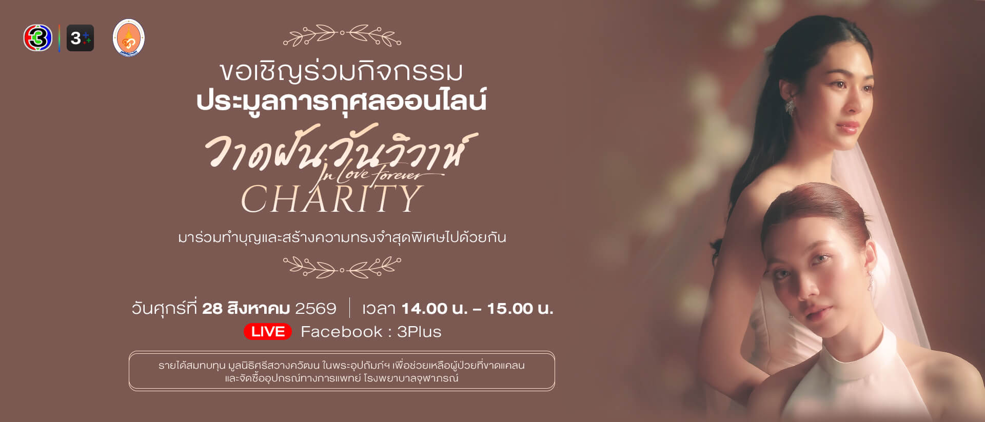 วาดฝันวันวิวาห์ In Love Forever Charity